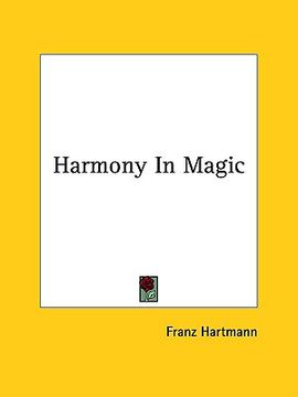 portada harmony in magic (en Inglés)