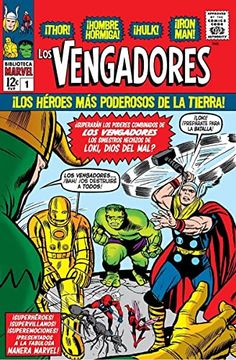 portada Biblioteca Marvel los Vengadores 1 Bm12