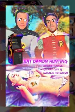 portada Bat Damon Hunting: 'The Sneaky Duo' Satire Cover (in English)