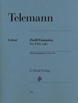 portada Zwölf Fantasien für Flöte Solo twv 40: 2-13