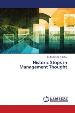portada Historic Stops in Management Thought (en Inglés)