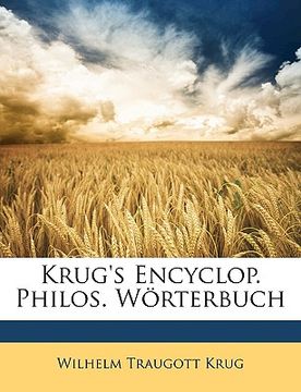 portada Krug's Encyclop. Philos. Wörterbuch (in German)