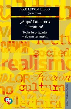 portada ¿A qué llamamos literatura? (in Spanish)