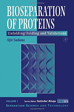 portada Bioseparations of Proteins: Unfolding/Folding and Validations (en Inglés)
