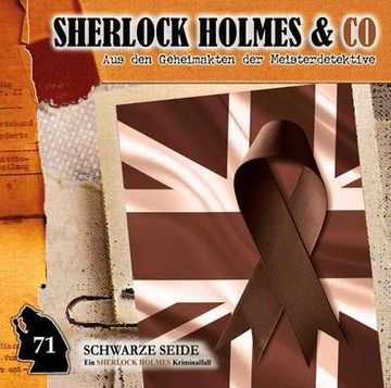 portada Sherlock Holmes und co. 71: Schwarze Seide: Ein Sherlock Holmes - Kriminalfall (en Alemán)