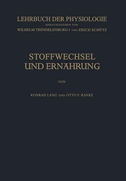 portada Stoffwechsel und Ernahrung (en Alemán)