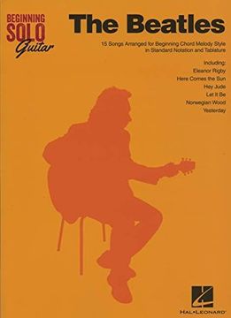 portada Beginning Solo Guitar: The Beatles (en Inglés)
