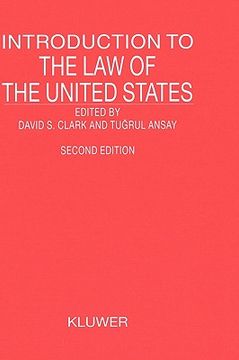 portada introduction to the law of the united states, second revised edition