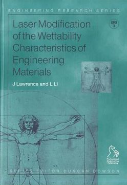 portada Laser Modification of the Wettability Characteristics of Engineering Materials