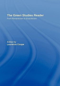 portada the green studies reader: from romanticism to ecocriticism (in English)
