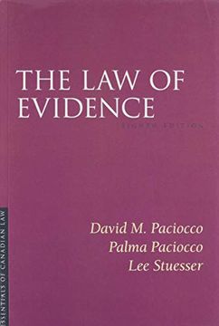 portada The law of Evidence, 8 