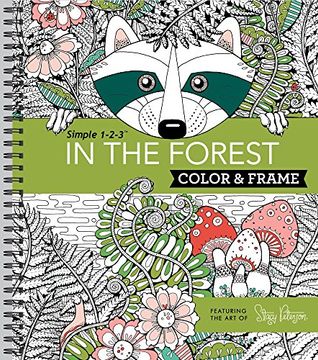 portada Color & Frame Forest Stacy pet (en Inglés)