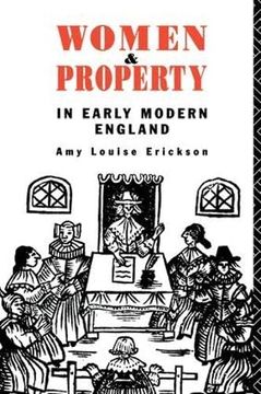 portada Women and Property: In Early Modern England (en Inglés)