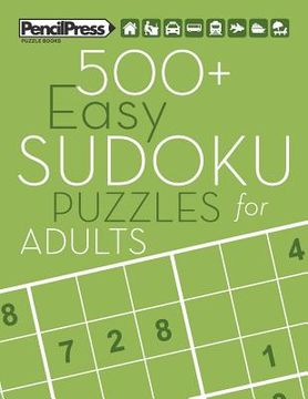 portada 500+ Easy Sudoku Puzzles for Adults: Sudoku Puzzle Books Easy (with answers) (en Inglés)