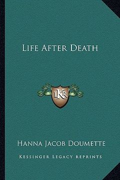 portada life after death (en Inglés)