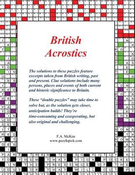 portada British Acrostics (en Inglés)
