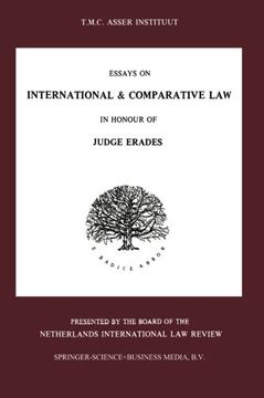 portada Essays on International & Comparative Law