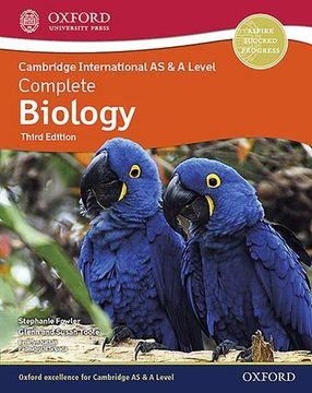 portada Complete Biology for Cambridge International as and a Level Student Book: With Website Link Third Edition (en Inglés)