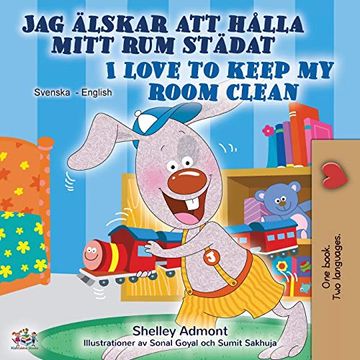 portada I Love to Keep my Room Clean (Swedish English Bilingual Book) (Swedish English Bilingual Collection) (in Swedish)