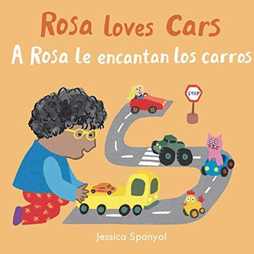 portada A Rosa le Encantan los Carros (en Inglés)