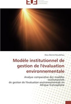 portada Modele Institutionnel de Gestion de L'Evaluation Environnementale