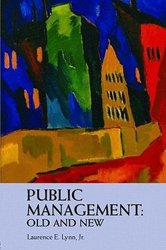 portada Public Management Old and New (in English)