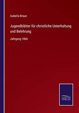 portada Jugendblatter fur Christliche Unterhaltung und Belehrung (en Alemán)