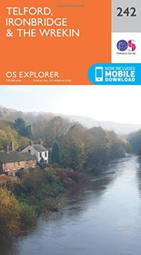 portada Telford, Ironbridge and the Wrekin 1 : 25 000 (OS Explorer Map)