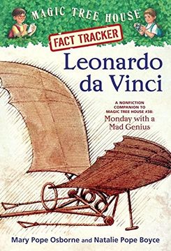 portada Magic Tree House Fact Tracker #19 Leonardo da Vinci: A Nonfiction Companion to Magic Tree House Merlin Mission #10: Monday With a mad Genius (en Inglés)