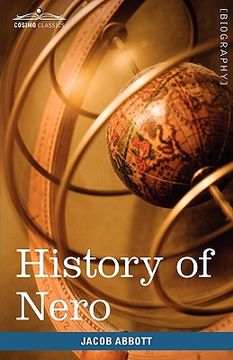 portada history of nero: makers of history (en Inglés)
