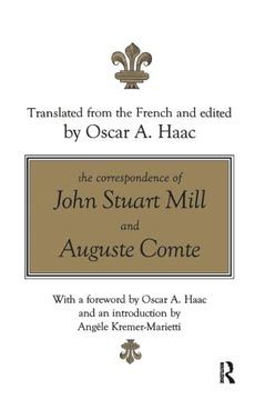 portada The Correspondence of John Stuart Mill and Auguste Comte