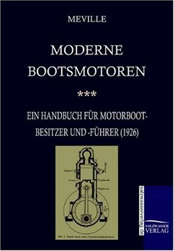 portada Moderne Bootsmotoren (1926)