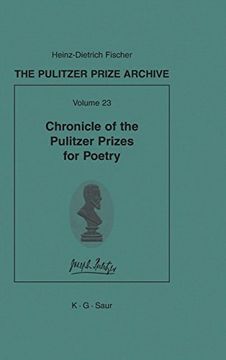 portada Chronicle of the Pulitzer Prizes for Poetry (Pulitzer Prize Archive) (en Inglés)