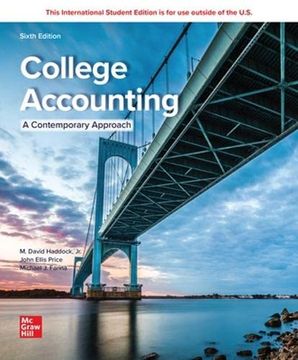 portada College Accounting (a Contemporary Approach) ise (Paperback) (en Inglés)