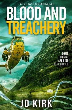 portada Blood and Treachery: A Scottish Crime Thriller (Dci Logan Crime Thrillers) (in English)