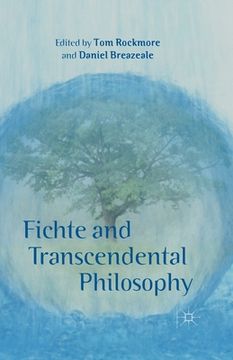 portada Fichte and Transcendental Philosophy (en Inglés)