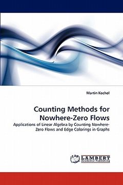 portada counting methods for nowhere-zero flows (en Inglés)