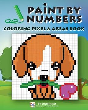 portada Paint by Numbers: Coloring Pixel & Areas Book (en Inglés)