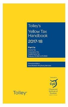 portada Tolley's Yellow tax Handbook 2017-18 (6 vol Set) (en Inglés)