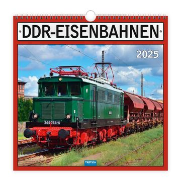 portada Trötsch Technikkalender Ddr-Eisenbahnen 2025