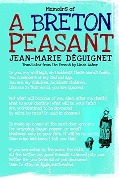 portada Memoirs of a Breton Peasant (en Inglés)