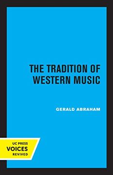 portada The Tradition of Western Music (en Inglés)