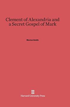 portada Clement of Alexandria and a Secret Gospel of Mark (en Inglés)