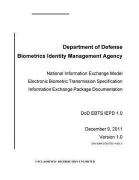 portada National Information Exchange Model Electronic Biometric Transmission Specification Information Exchange Package Documentation (en Inglés)