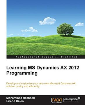 portada Learning ms Dynamics ax 2012 Programming 