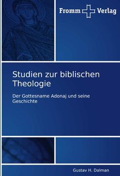 portada Studien Zur Biblischen Theologie