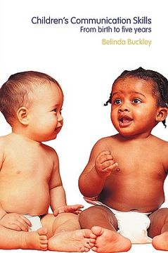 portada children's communication skills: from birth to five years (in English)