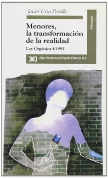 portada Menores, la transformación de la realidad : Ley Orgánica 4 (in Spanish)