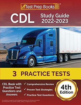 portada Cdl Study Guide 2022-2023: Cdl Book With Practice Test Questions and Answers [4Th Edition] (en Inglés)