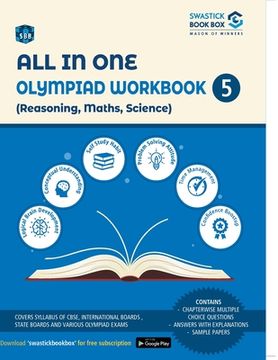 portada All in One Olympiad Workbook for Reasoning, Maths & Science - Class 5 (en Inglés)